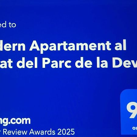 Modern Apartament Al Costat Del Parc De La Devesa Girona Exteriör bild
