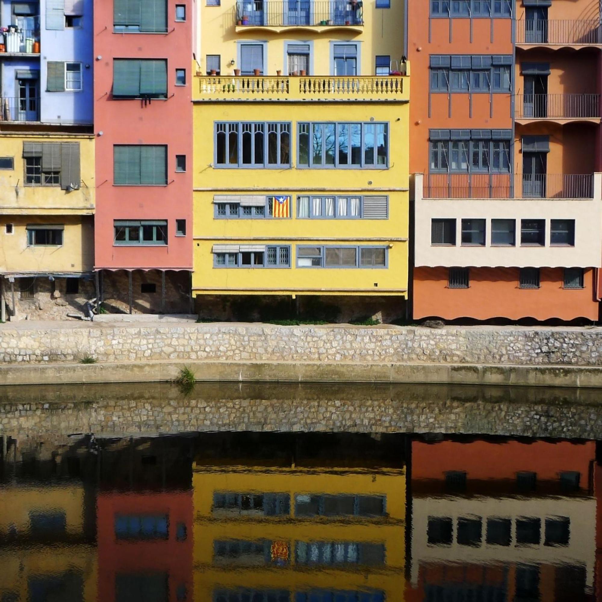 Modern Apartament Al Costat Del Parc De La Devesa Girona Exteriör bild